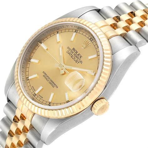 rolex datejust 36 gold.